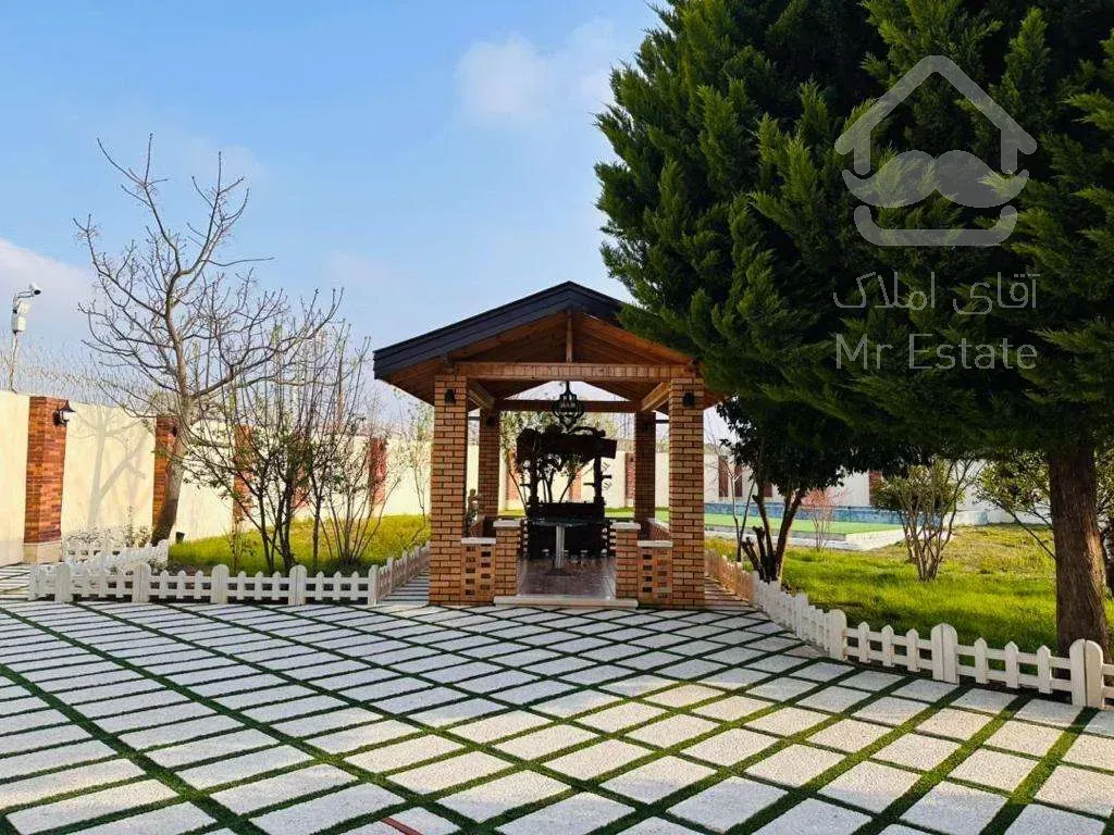 فروش ویلا باغ لاکچری 2200 متری نزدیک ساحل بندرانزلی