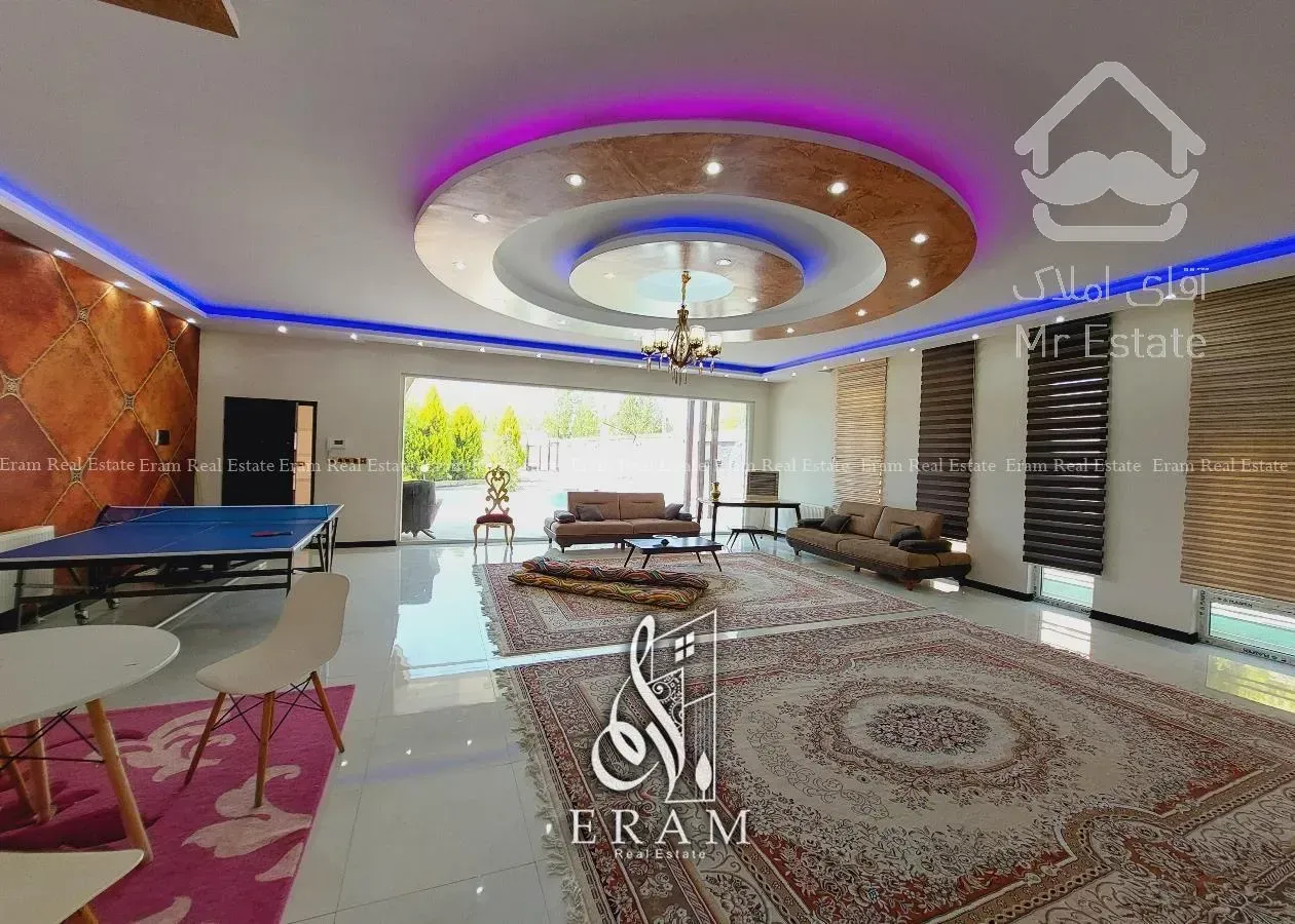 810 متر باغ ویلا زیبا در باغدشت شهریار