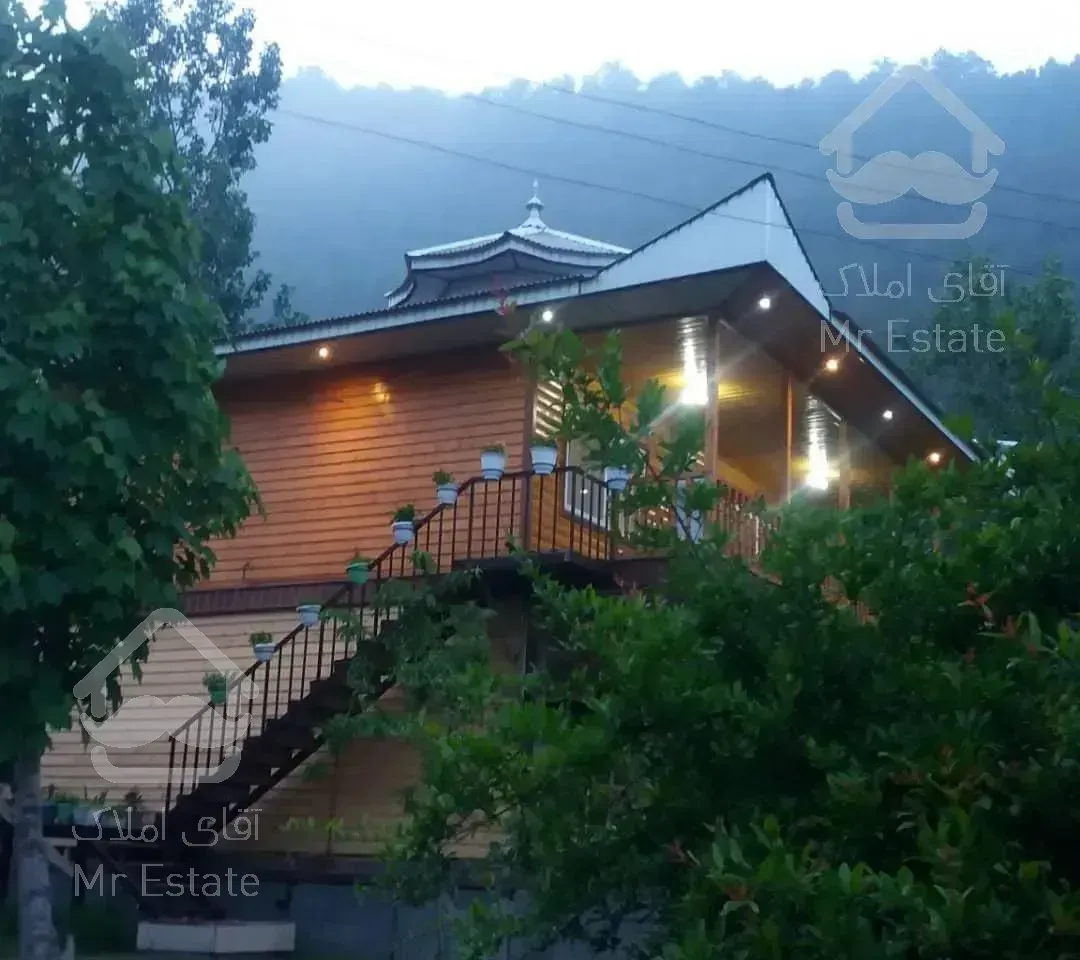 اجاره کلبه چوبی درختی تراس دار ماسال