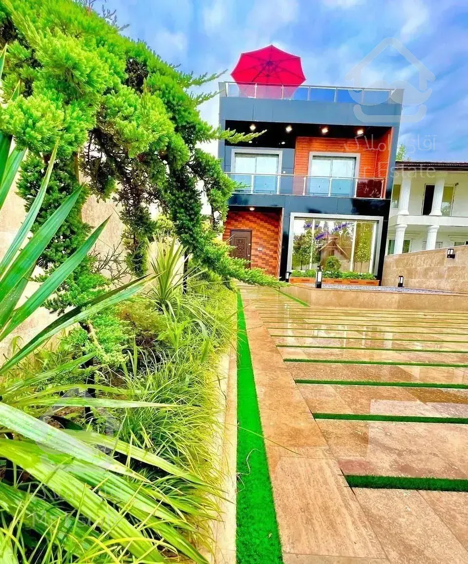 ویلا مدرن منطقه جنگلی استخردار سندقطعی