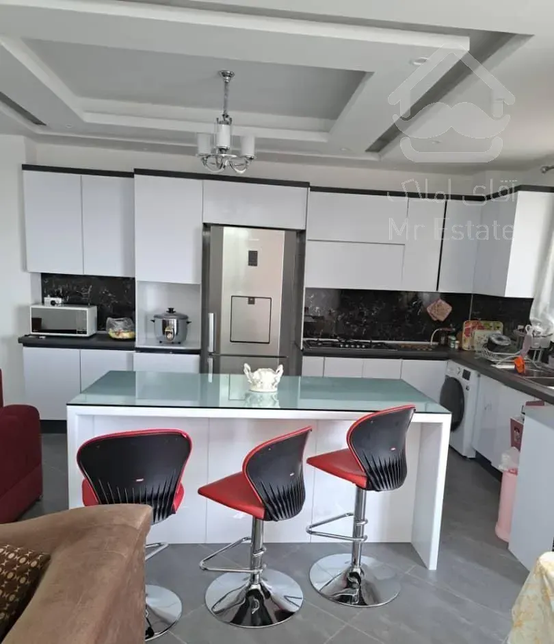 آپارتمان ۱۳۹ متر،۲ خواب،مبله ،راریودریا