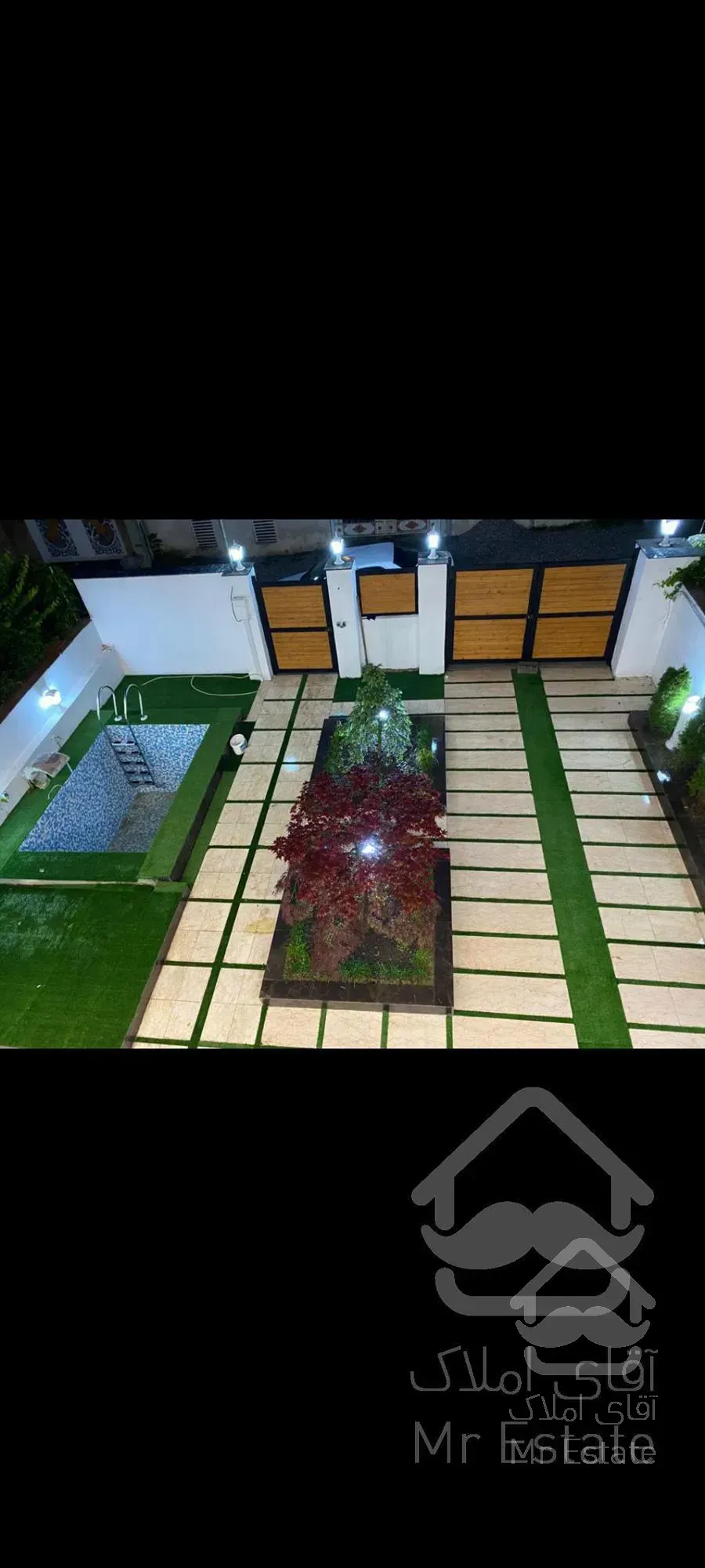 ویلا تریبلکس در پلاک یک جنگل