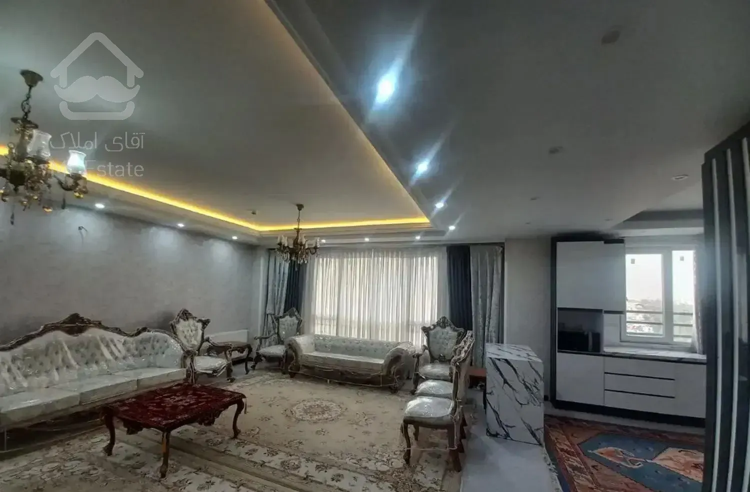 فروش اپارتمان117متر/تک واحدی/فول/درشهرک وصال