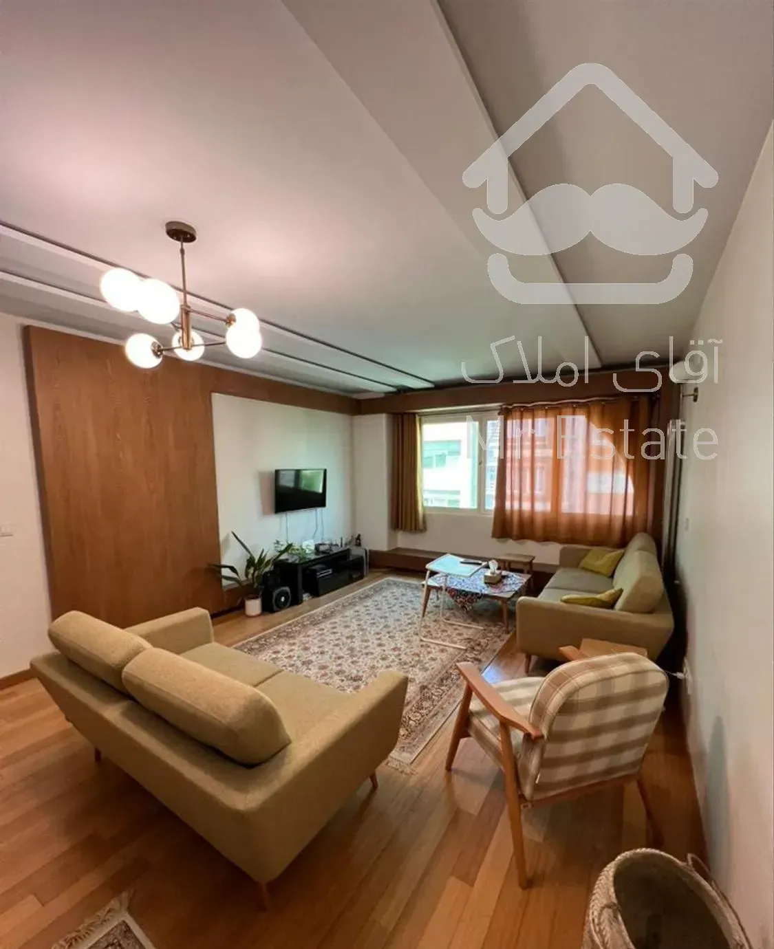 100 متر دو خواب/ غرق در نور/ ویو ابدی