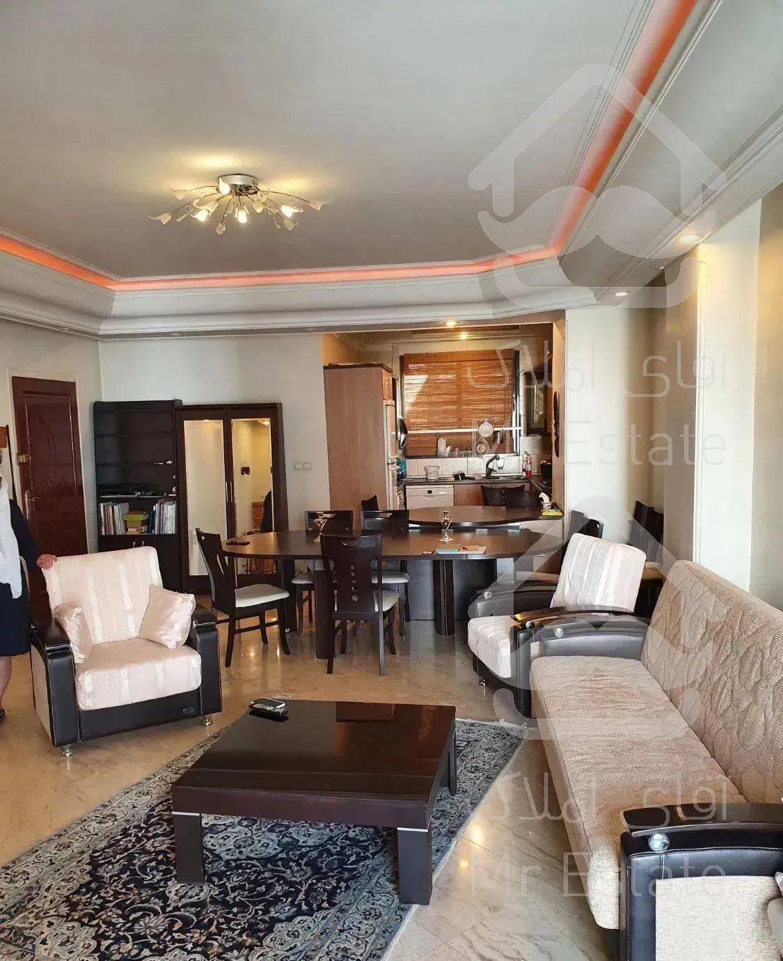 ۱۰۰ متر دوخواب  بدون مشرف