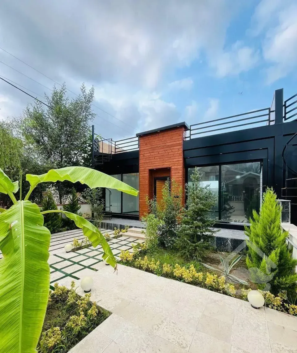 همکف رووف دار۲۳۰مترزمین/شهرک با امنیت /ویو جنگل