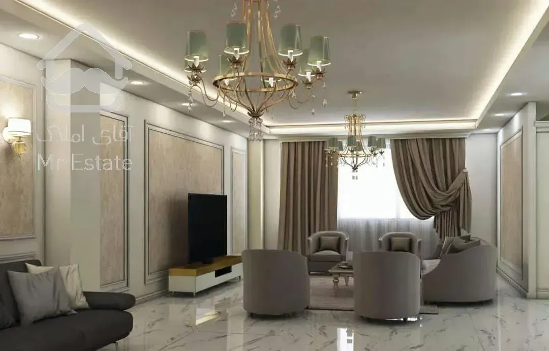 ۱۰۵متر/دوخواب/ویو ابدی/برج  پاسداران