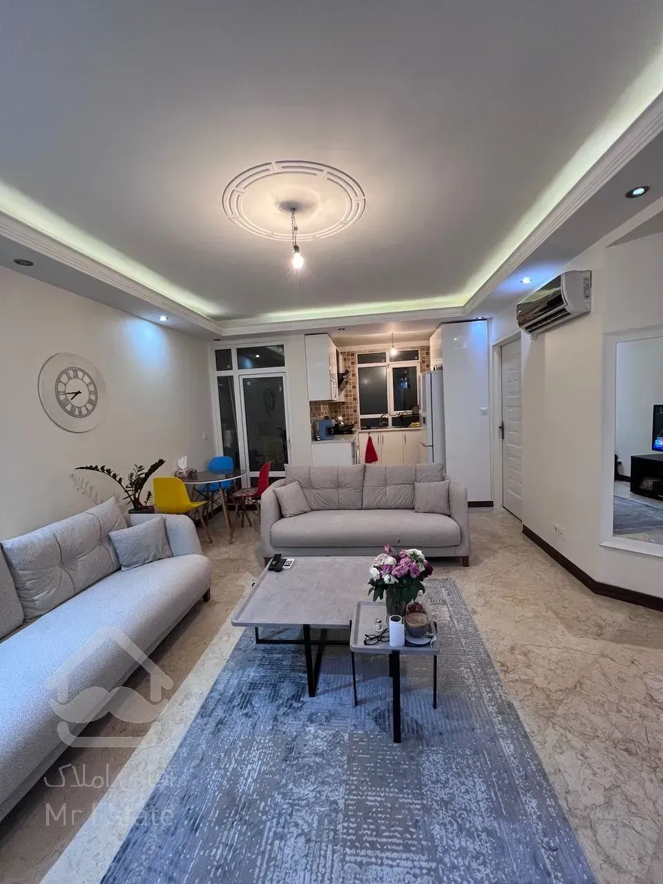 ۸۰متر۲خواب تاپ لوکیشن نور مستقیم