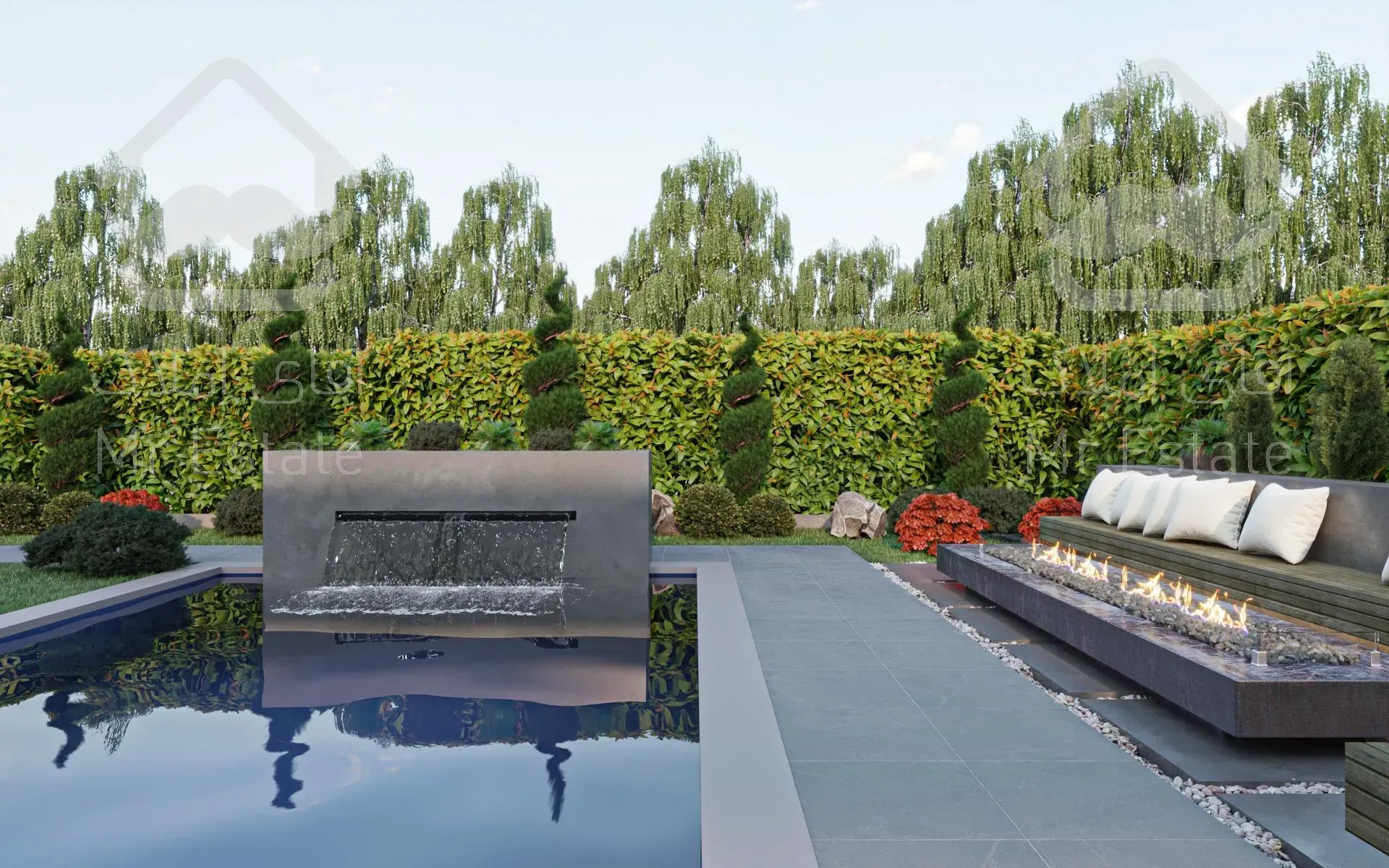 طراحی ویلای نیوکلاسیک