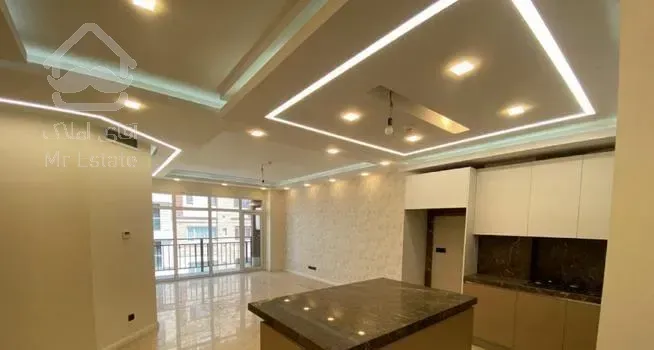 ۹۰ متر ۲ خواب لوکس و نوساز طراحی مدرن در گیشا