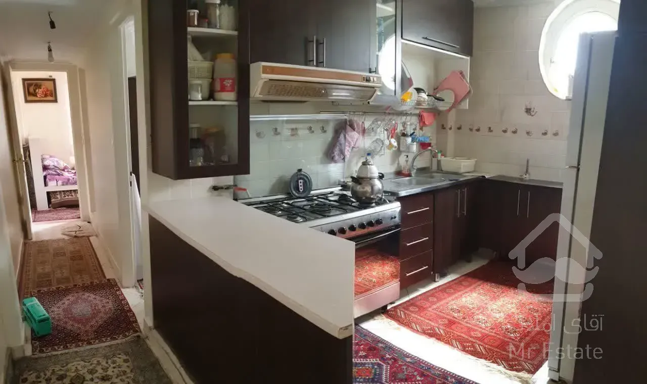 آپارتمان ۵۵ متری/ ۲ خوابه/خیابان ایران/ خوش نقشه