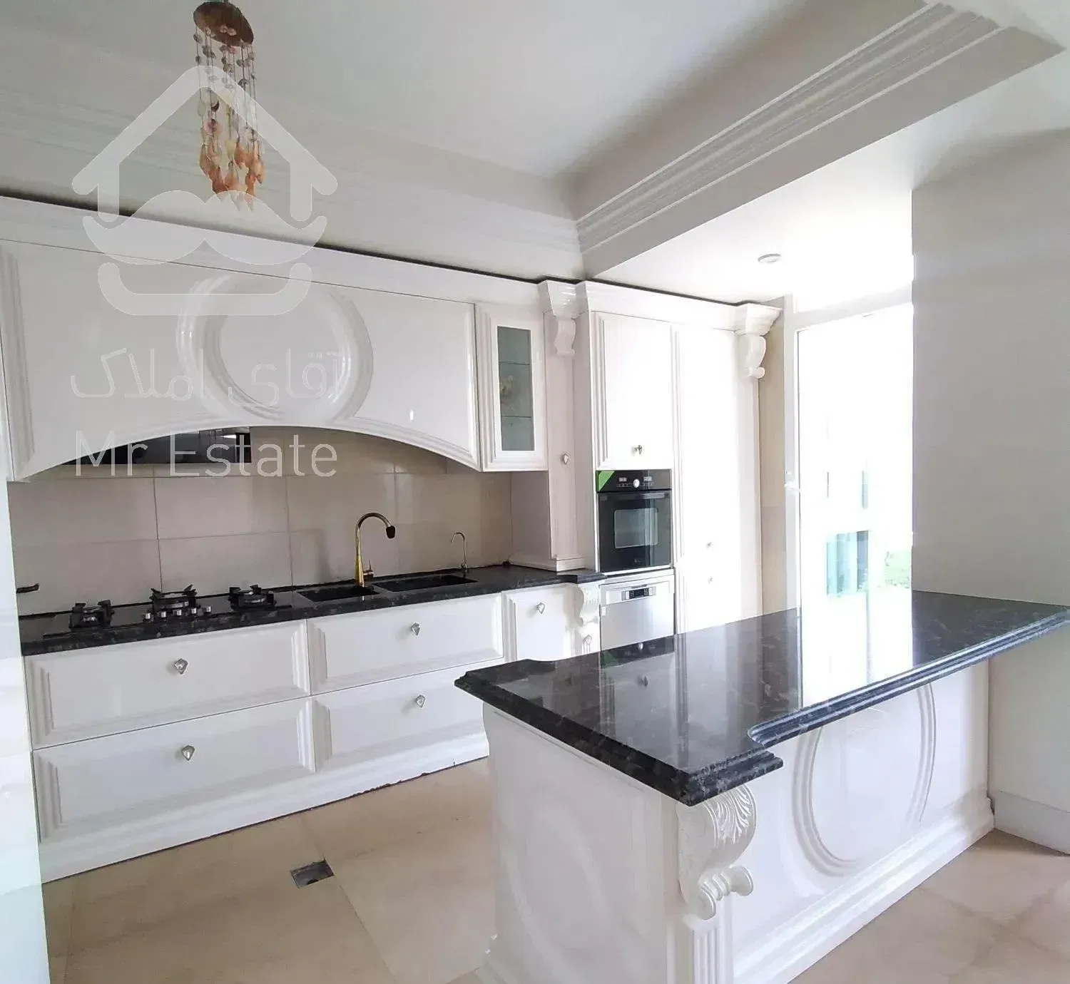 باغ فردوس ۱۵۵متر آپارتمان کلید نخورده خوش نقشه