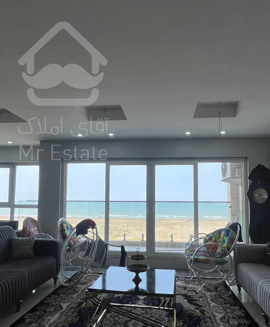 آپارتمان نوساز خوش نقشه پلاک اول دریا منطقه اسحاقی