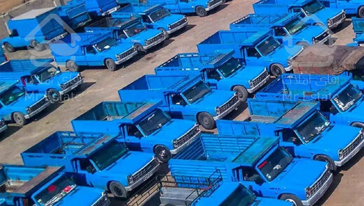 اتوبار و باربری خاور نیسان وانت