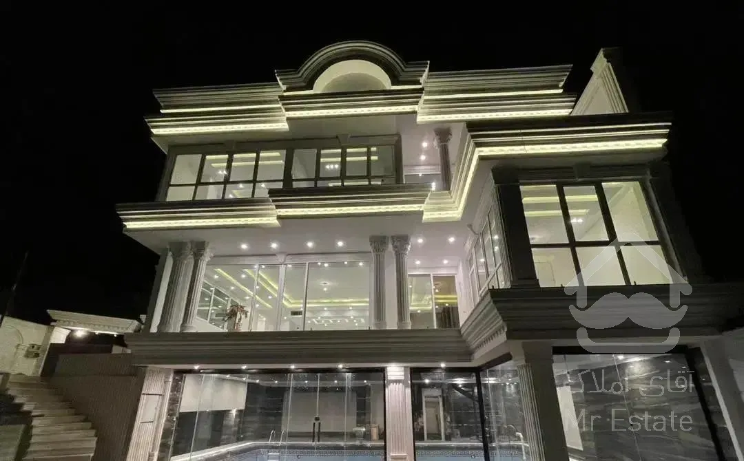 ۵۲۰ متر ویلا لوکس ۴خواب استخر دار نیم ساعته تهران