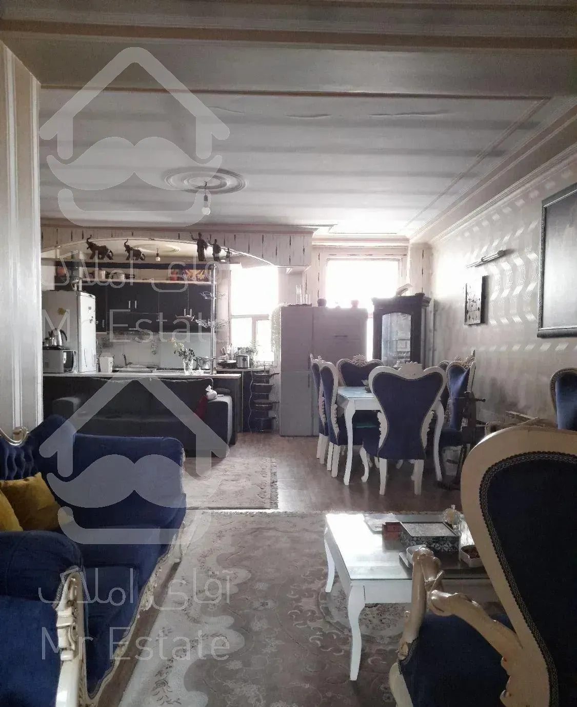 ۷۵مترشمال تهرانپارس ط۵آفتابگیر نور۲کله فول بالکن