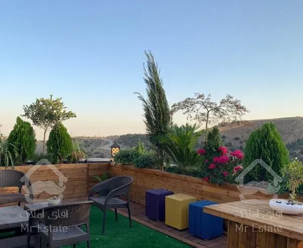 پنت هاس فول امکان با دیدابدی تهران با ۱۳۵ متر تراس