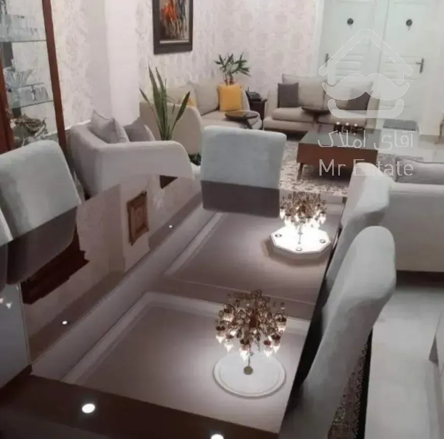 اندرزگو ۱۲۰ متر ۲ خواب نورگیرمستقیم  سالن پرده خور