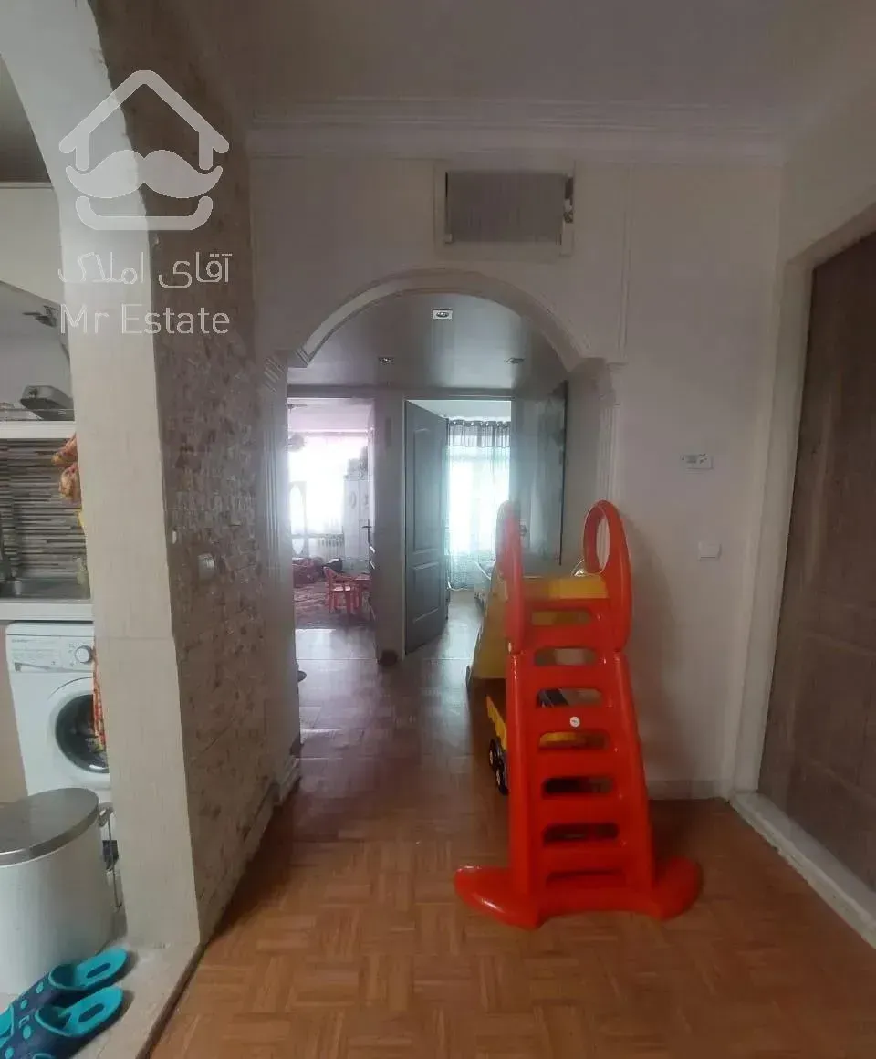 دوخوابه با تراس زیبا و پر نور