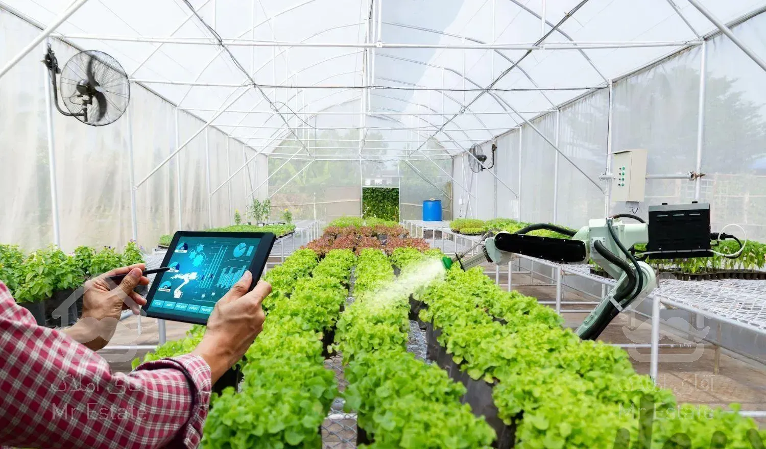 هوشمند سازی گلخانه، ویلا و ...