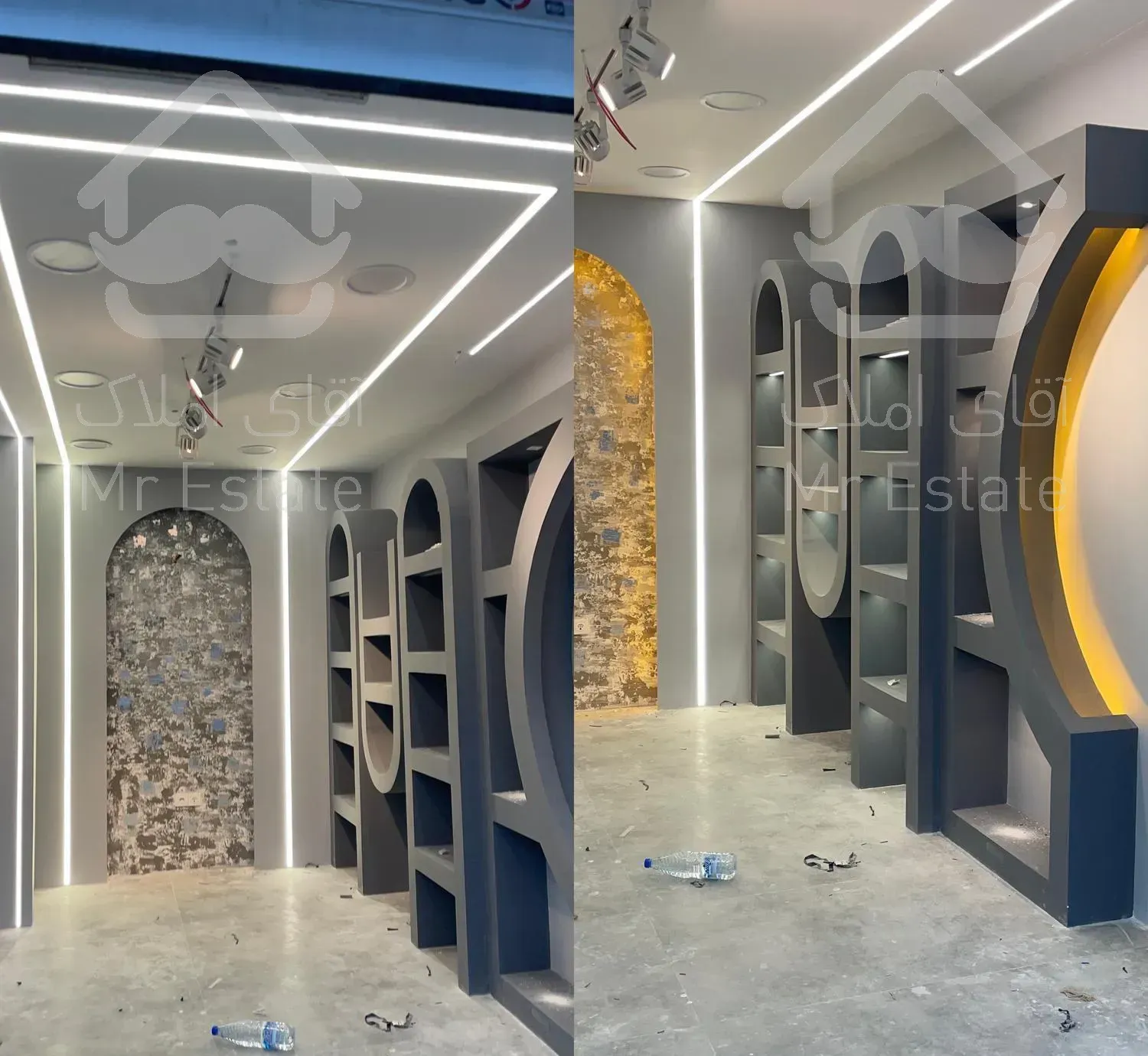 تهیه و اجرای سقف کاذب(نورخطی)