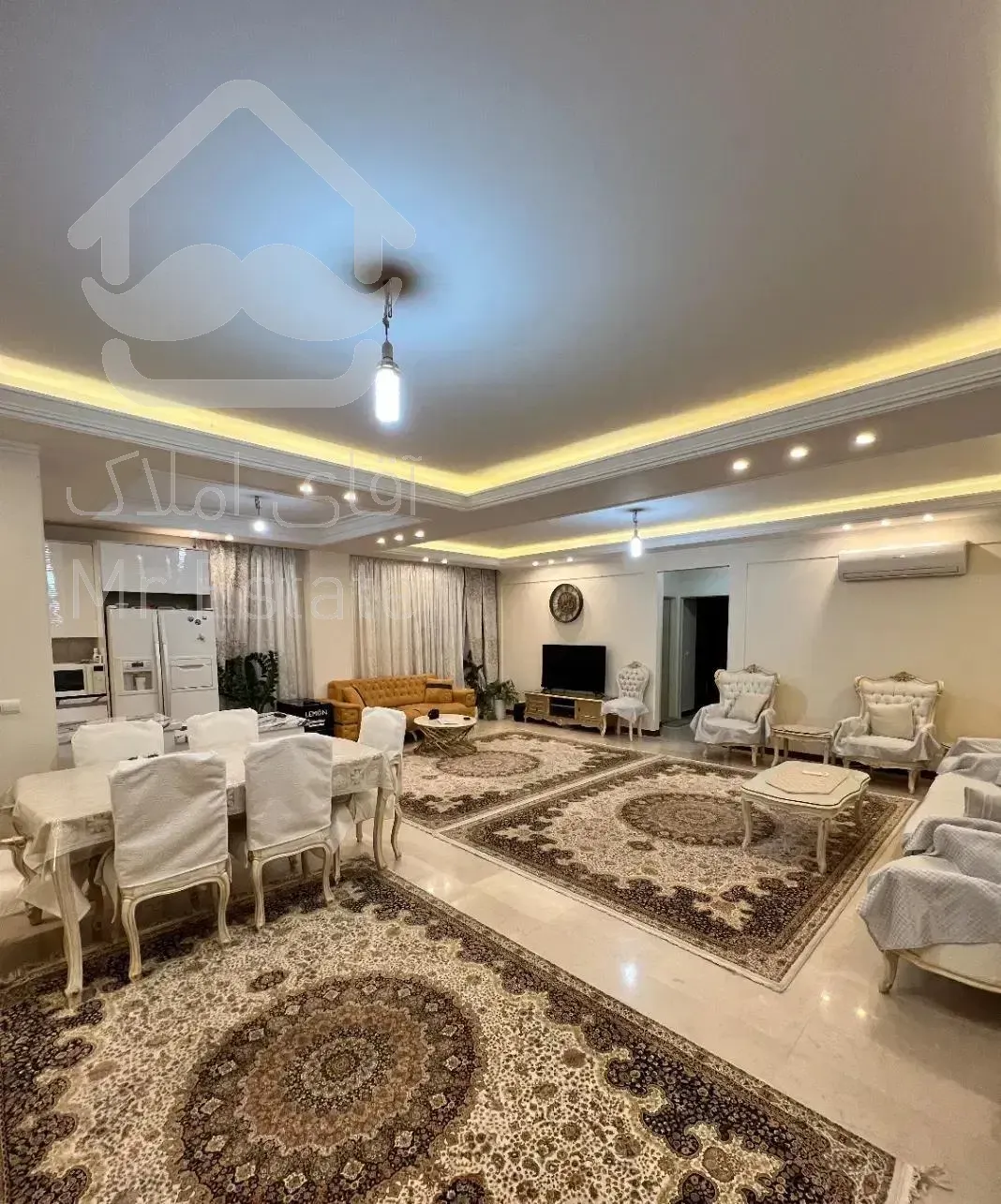 اجاره آپارتمان/۱۲۰ متر/دو خواب/نوساز