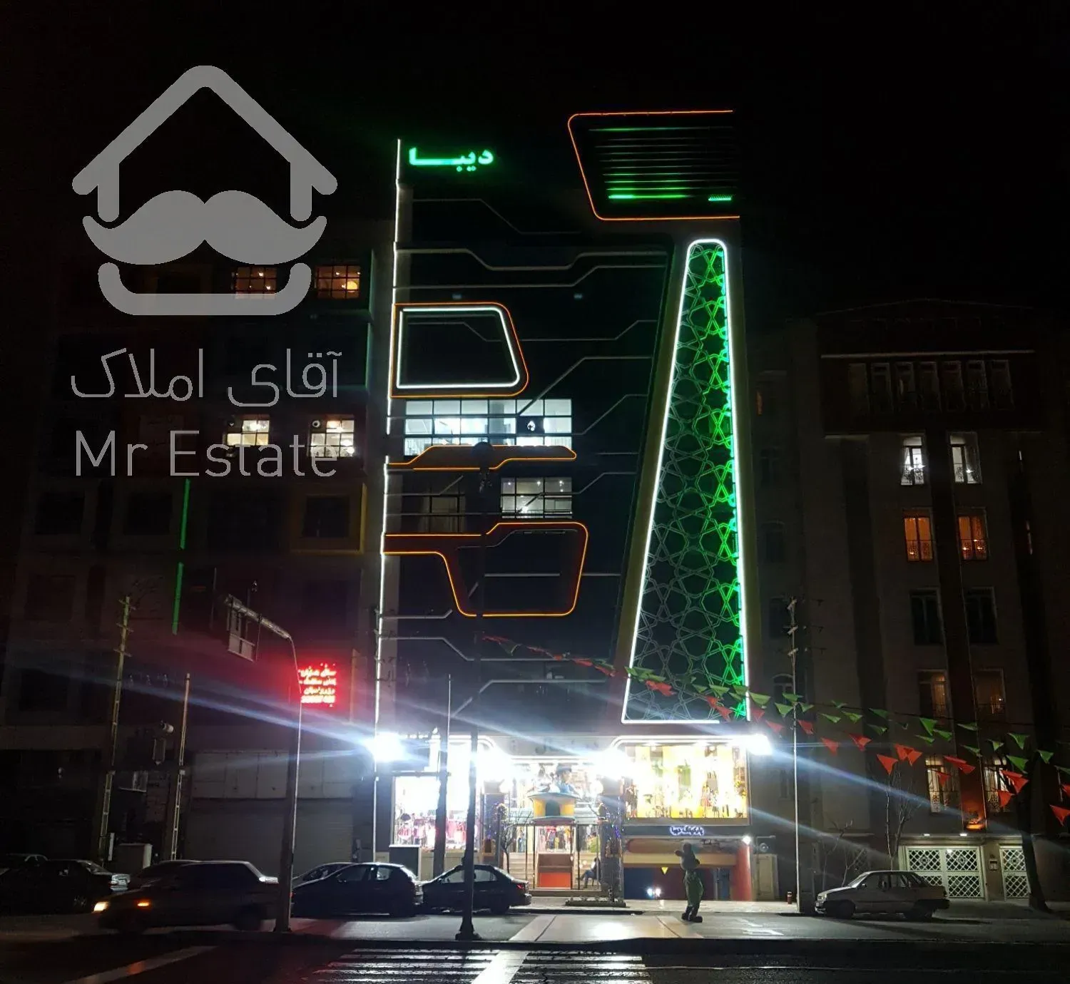 ۱۲۰مترسنداداری درختی برج دیبامال