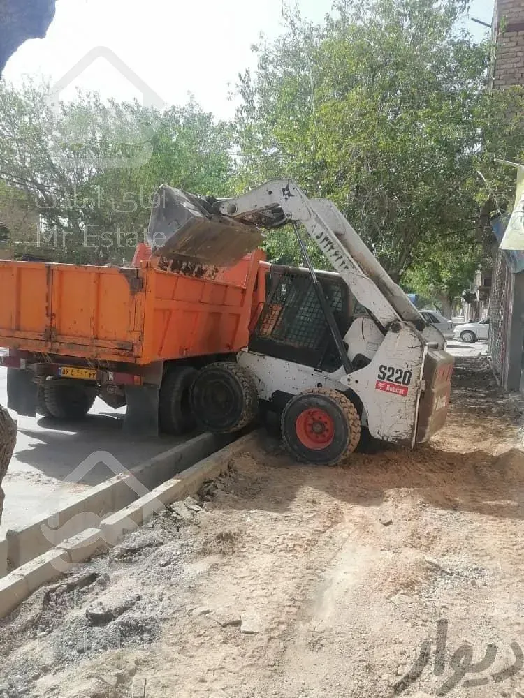 حمل نخاله و خاکبرداری