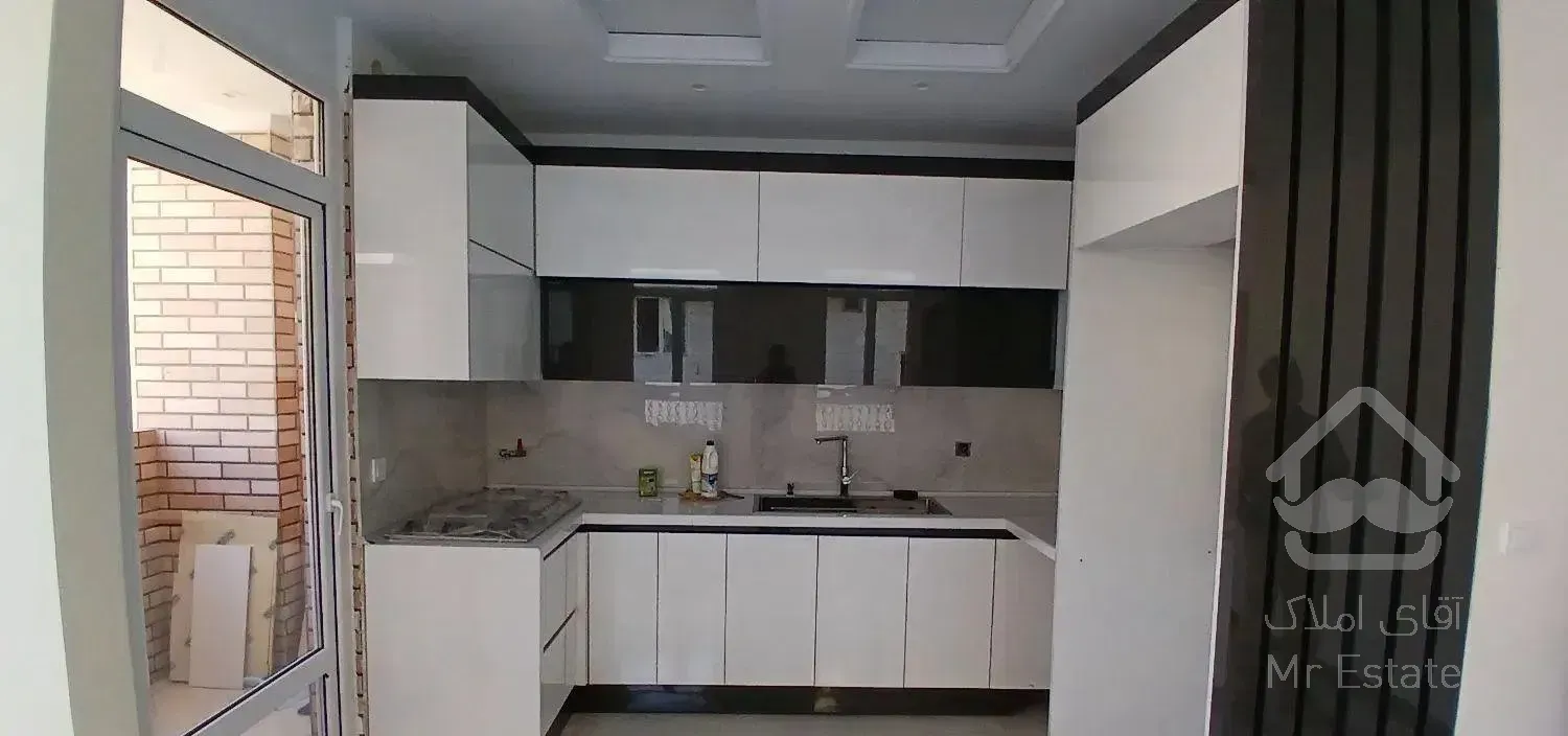 ۷۵متر دوخواب فول امکانات سالن غرق نور کلیدنخورده