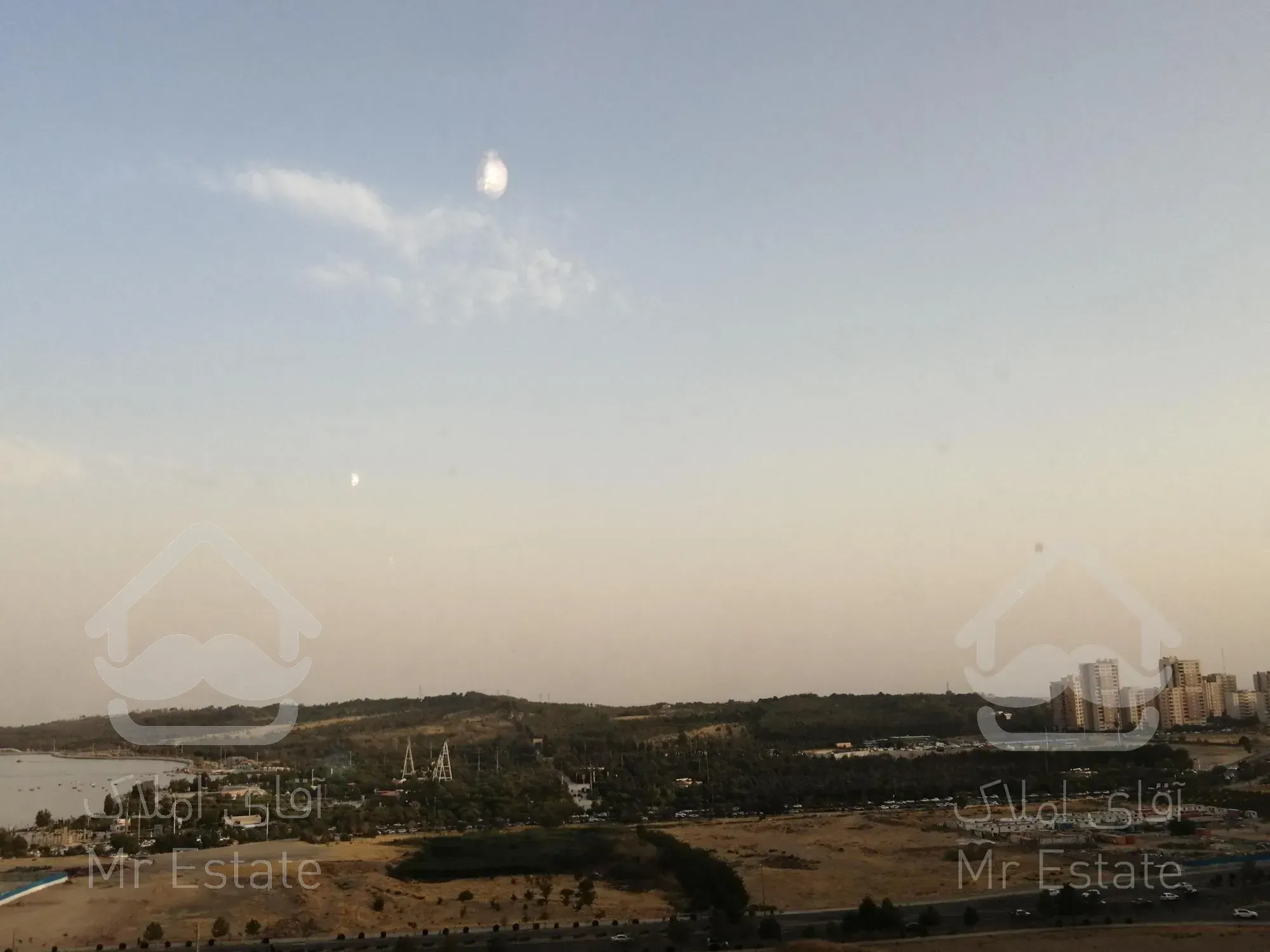 104متر 2خواب پنجره قدی ویو جنگل دریاچه