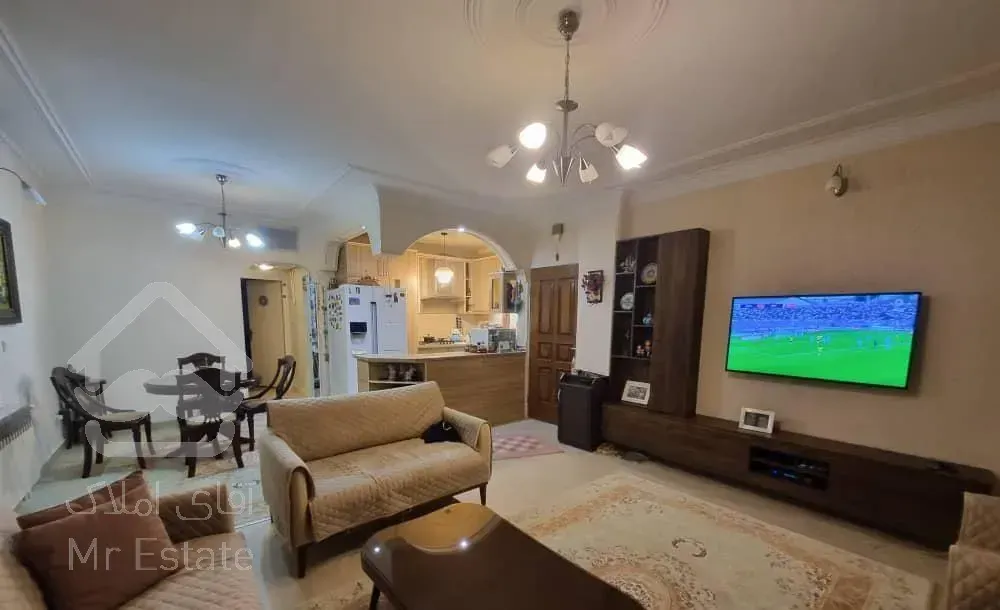 ۷۵ متر / سالن پرده خور / مینیمال