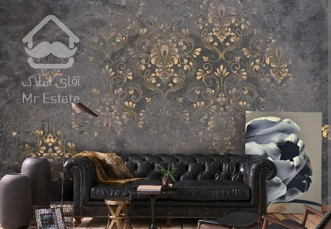 کاغذدیواری کفپوش کناف رنگ و نقاشی