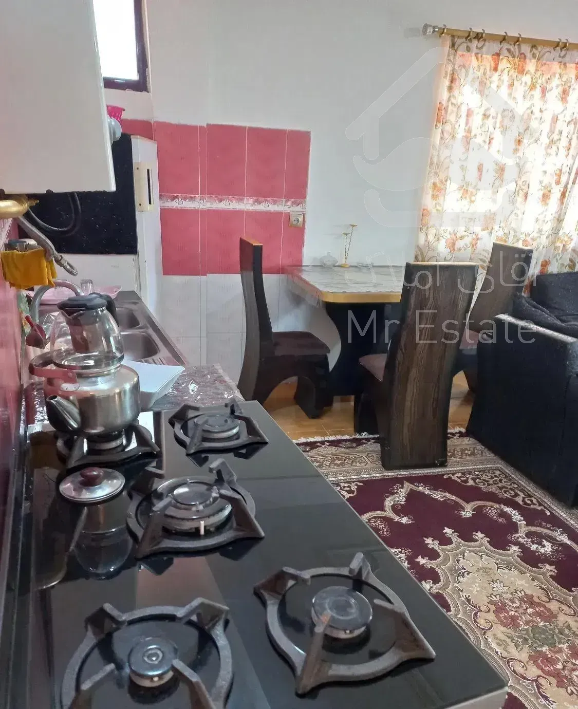 یک خوابه با ویو جنگل و کولردار.حومه چابکسر