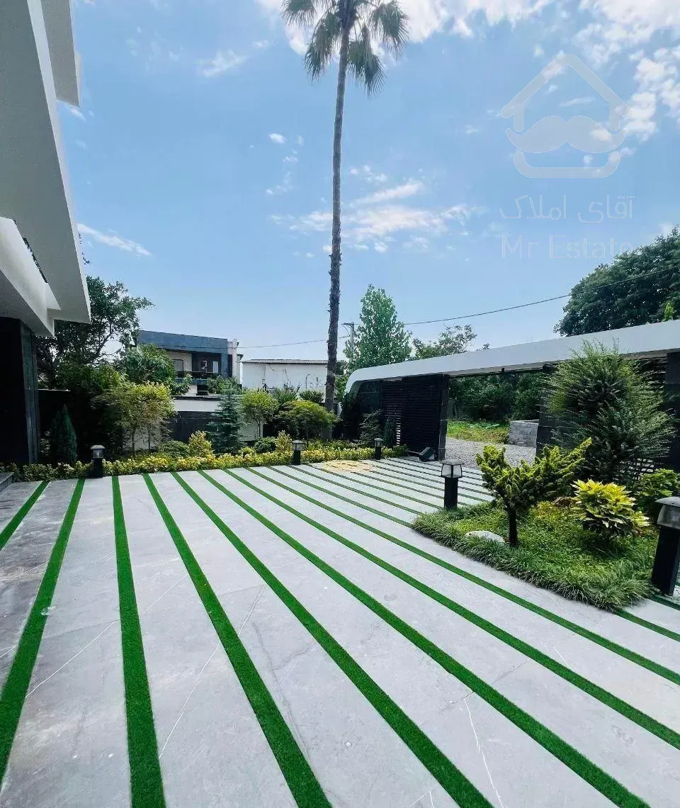 دوبلکس نما شیشه استخرجکوزی داخلی*380متر جنگلی