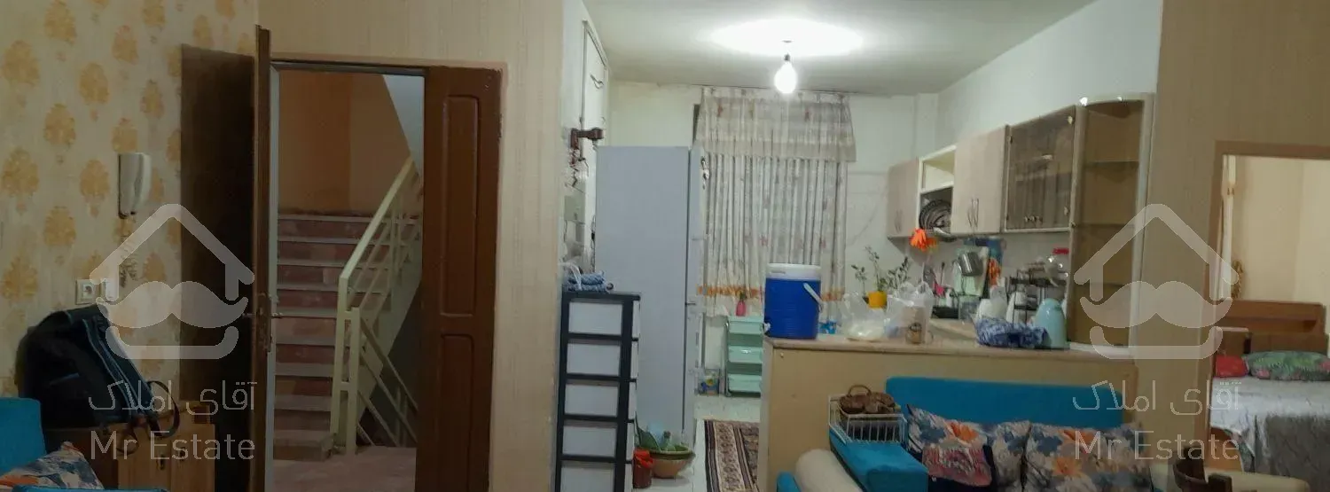 شهرک مطهری بلوارذغالسنگ دوخوابه رهنی