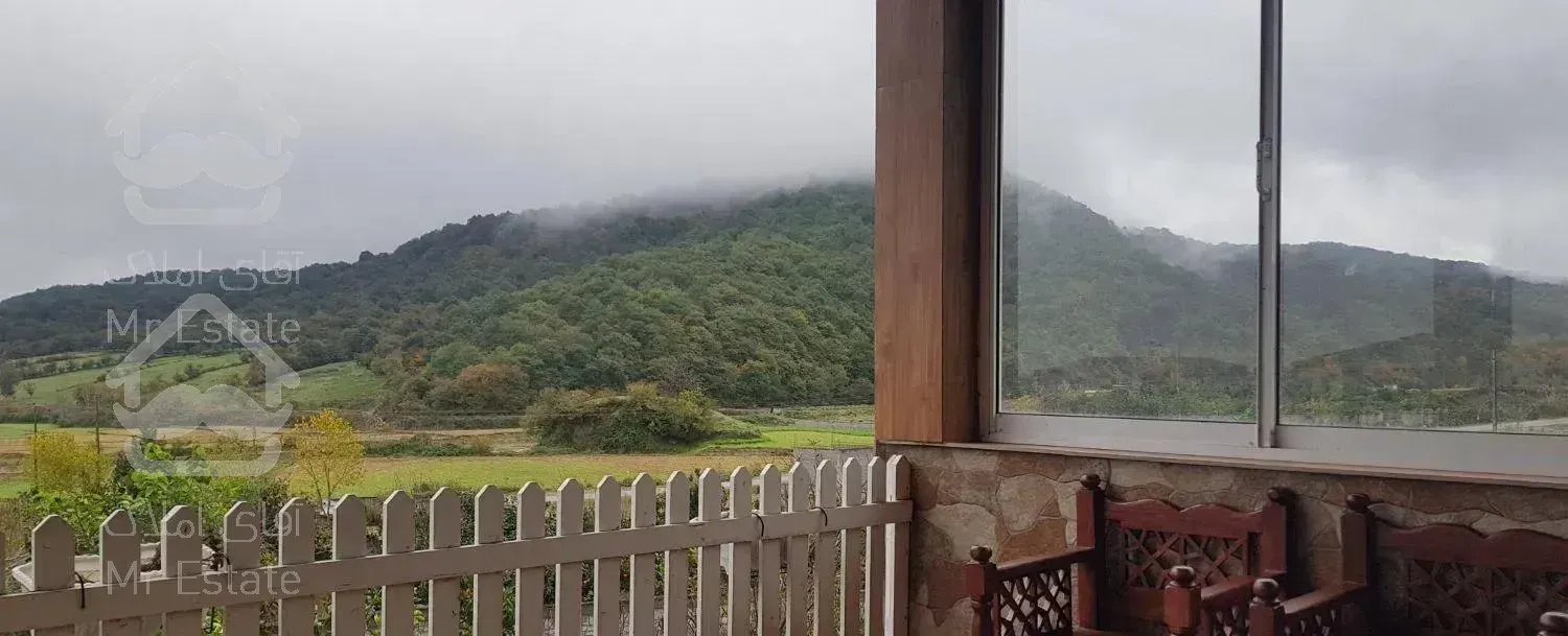 ویلا جنگلی دوخواب با چشم انداز