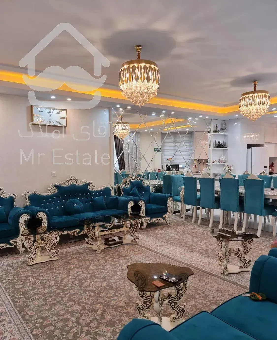 آپارتمان ۱۳۵ متری، ۳ خوابه،تکواحدی