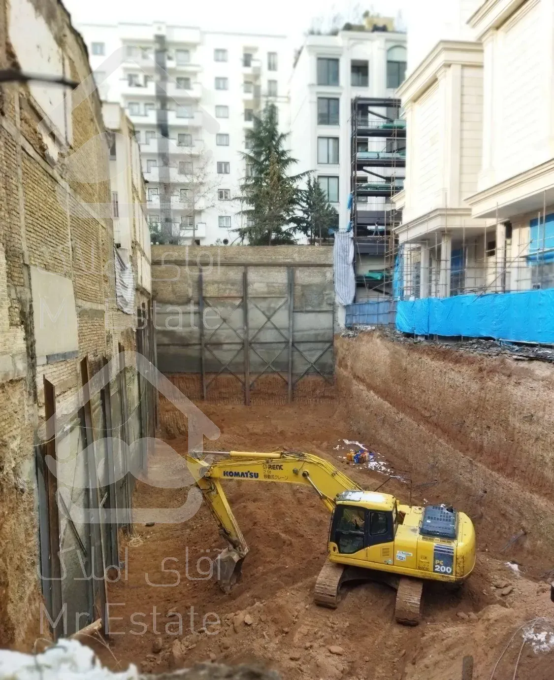 تخریب  خاکبرداری گودبرداری  خریدآهن آلات ساختمانی