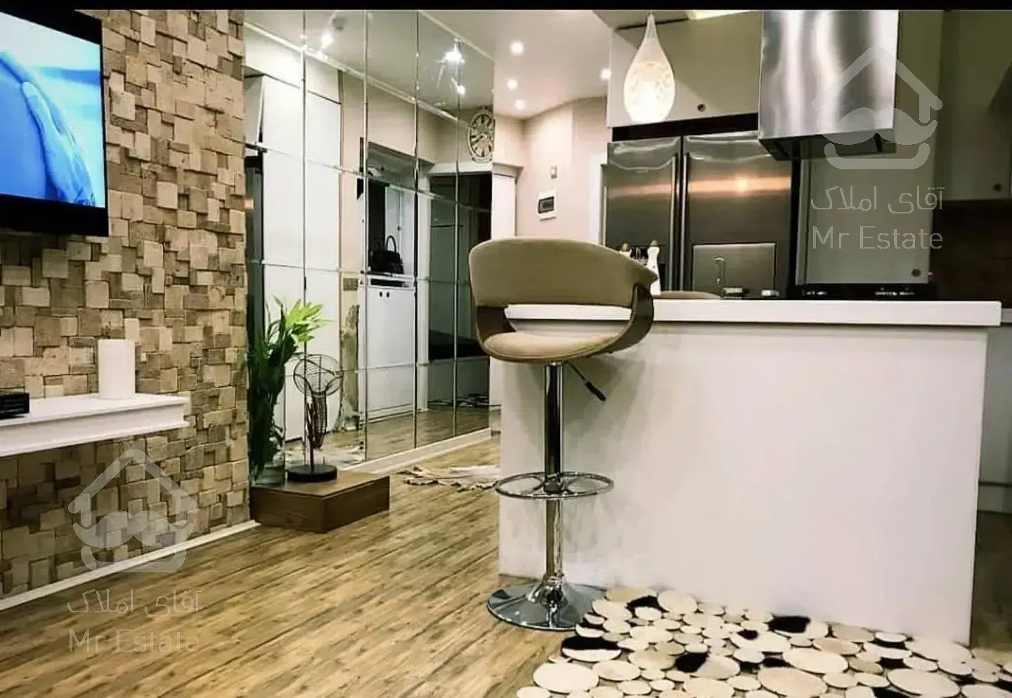 اپارتمان‌ دوخواب/ بازسازی شده  *پارک‌قوری