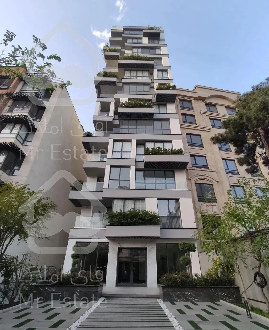 اقدسیه برج باغ ۱۵۰ متر۳خواب۷طبقه مشاعات فول هتلینگ