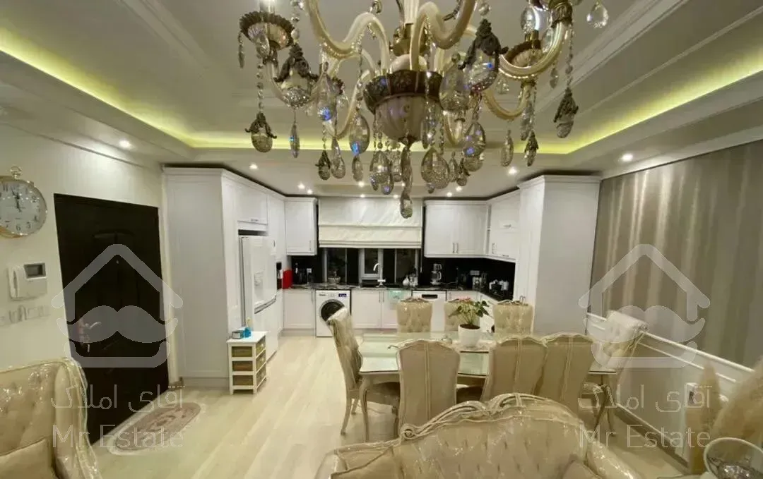 ۱۱۷متر ، دو خواب مستر، نما و مشاعات مدرن، نیاوران