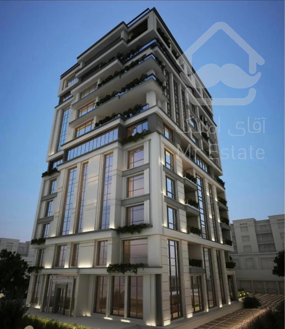 فرمانیه ۲۳۰ متربرج باغ با ویو کامل