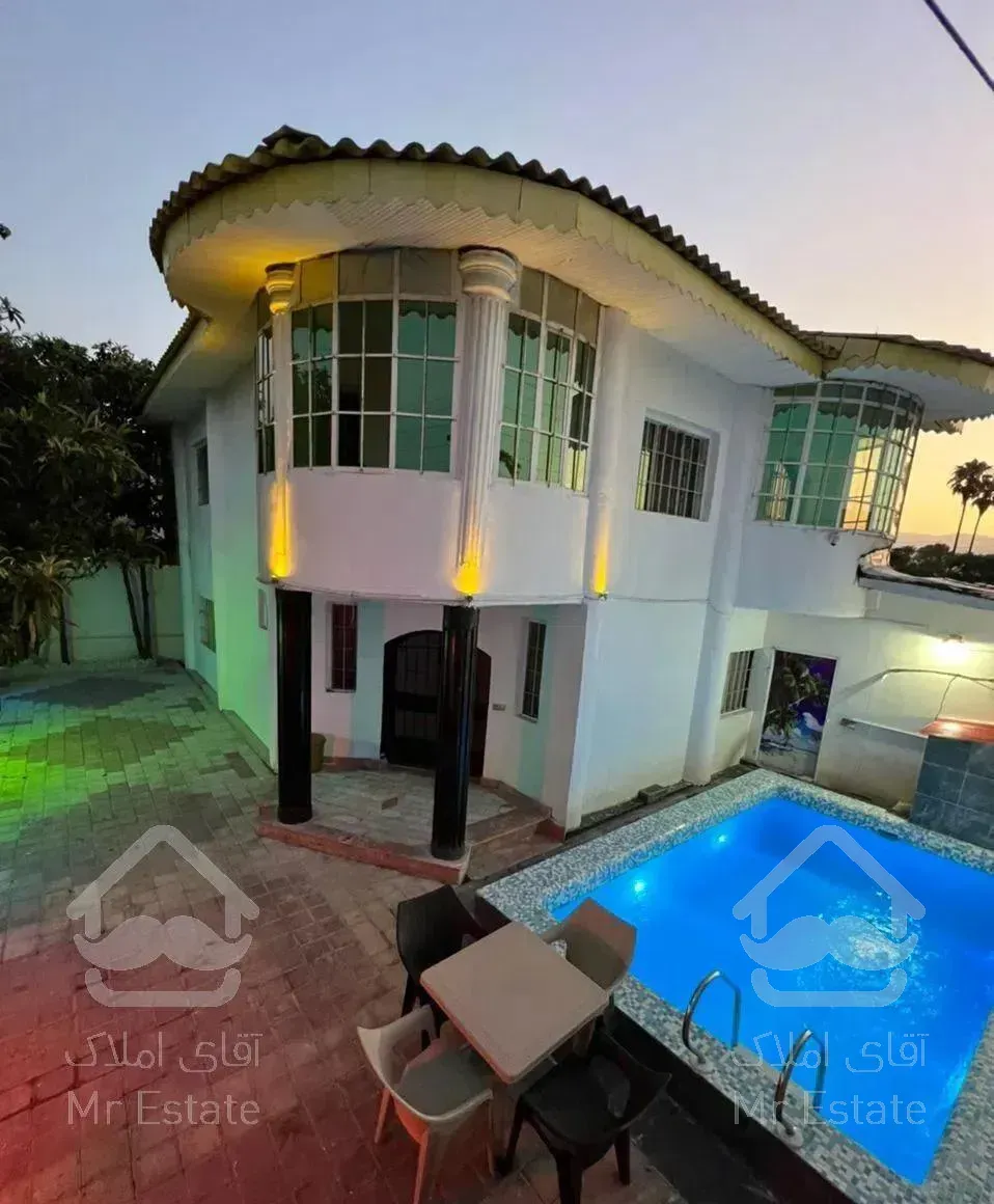 اجاره ویلا استخر روباز چهار فصل ویوو دریا در رامسر