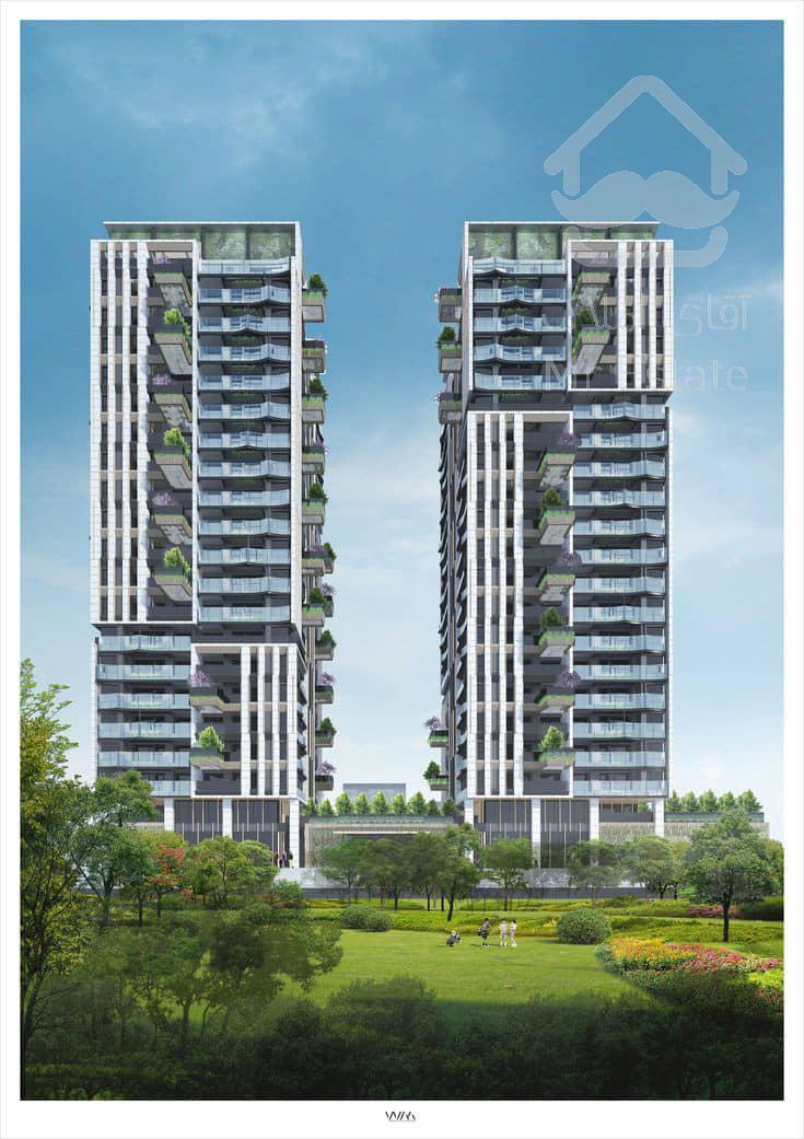 برج باغ مجلل ویژن پروژه مطمعن برای سرمایه گذاری