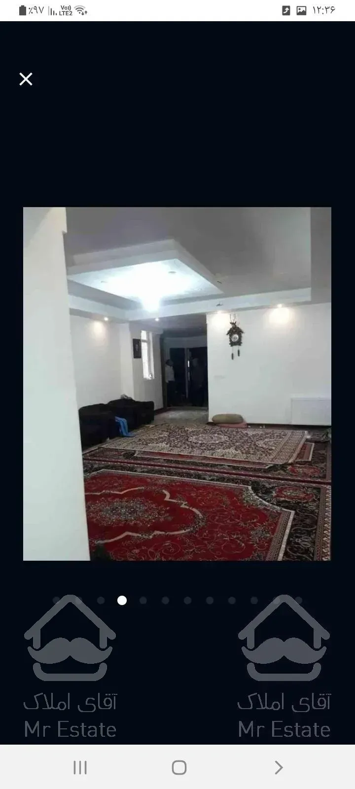 آپارتمان ۱۳۰ متری دو خواب طبقه اول