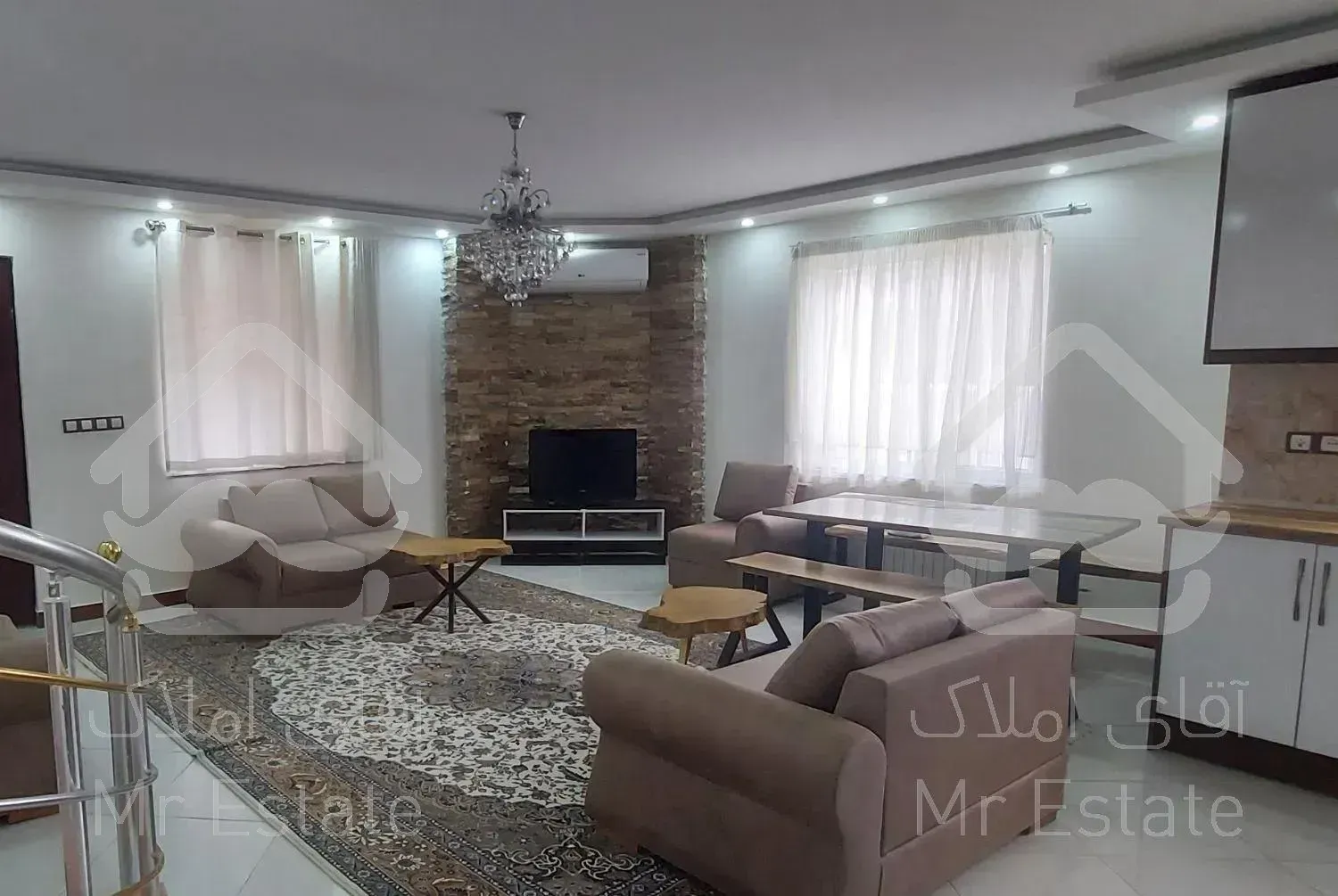 فروش یا معاوضه ویلا ۲۲۰ متر بین تنکابن و رامسر