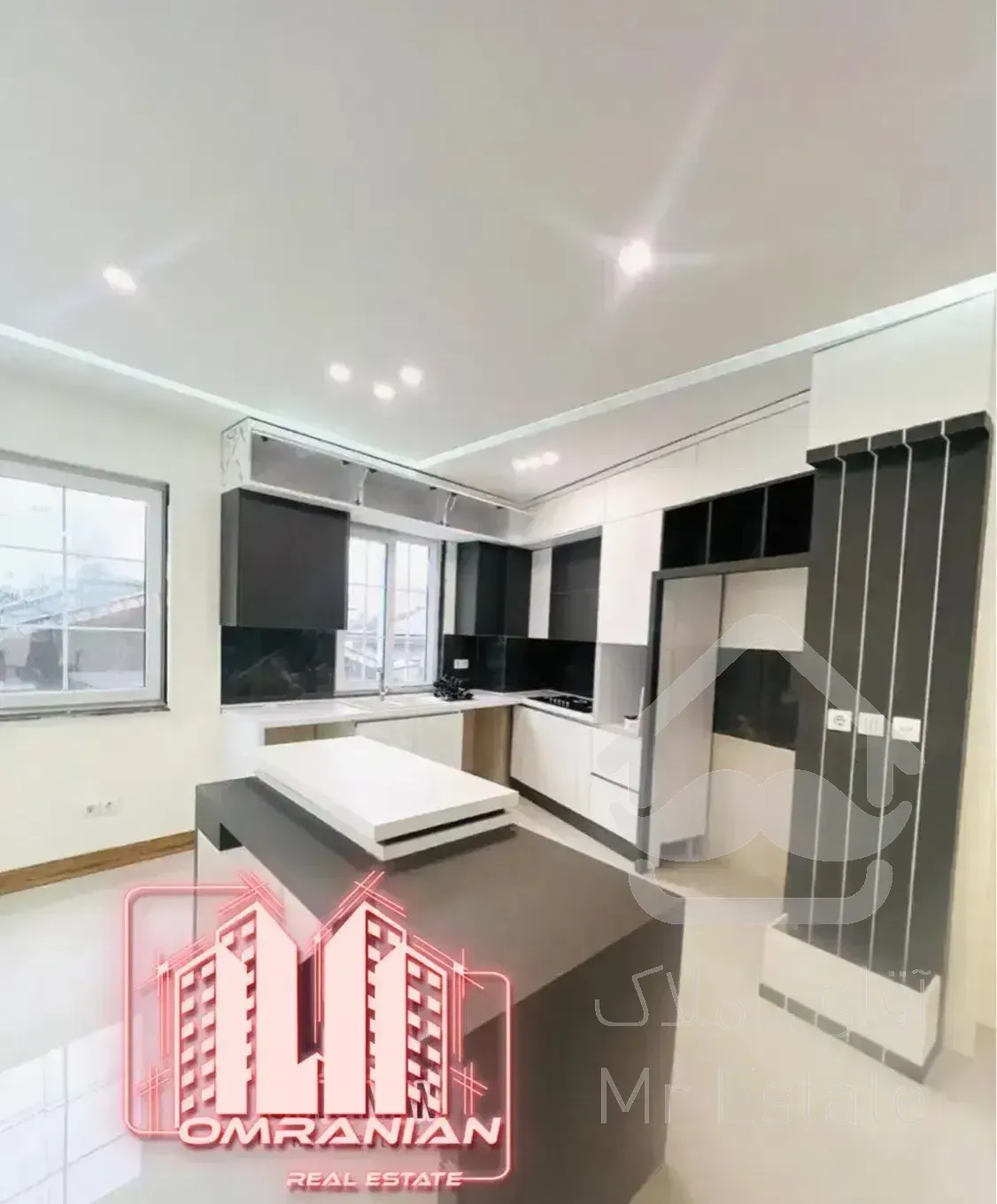 آپارتمان ۱۱۲ متری نوساز تکواحدی هوشمند