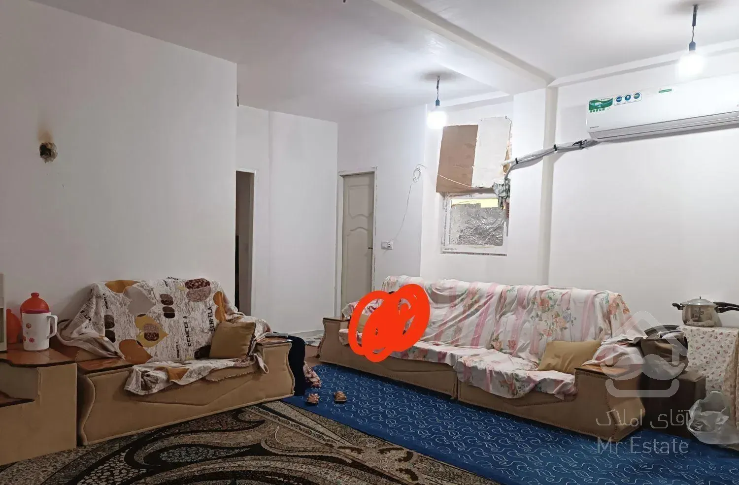 فروش آپارتمان ۷۵ متری ۲ خوابه همکف