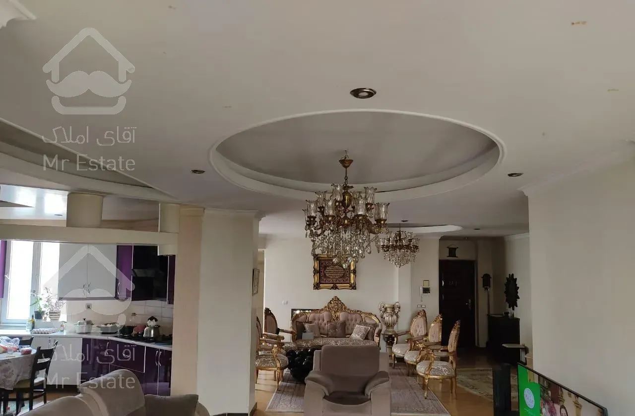 اپارتمان ۱۴۵ متری سه خواب از دو طرف نورگیر