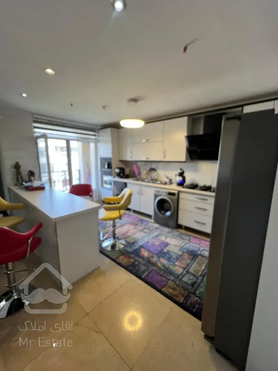 ۱۳۰متر واحد دوخواب/لوکس/کلید نخورده